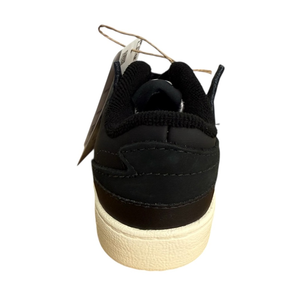 adidas Baby Forum Low Elastic Lace Sneaker Size 6K Black/White/Cream White Shoes - Picture 5 of 11